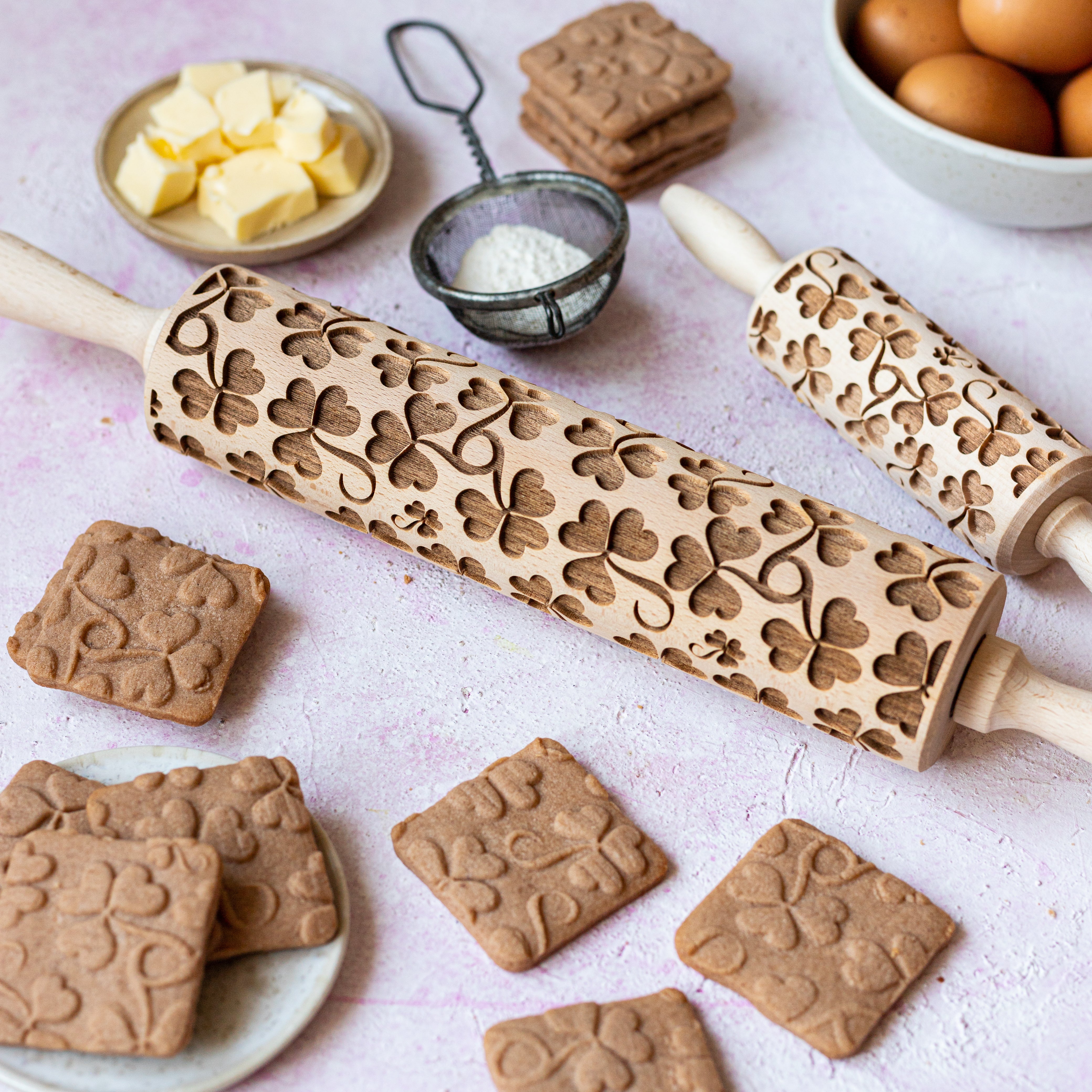 Clover Rolling Pin