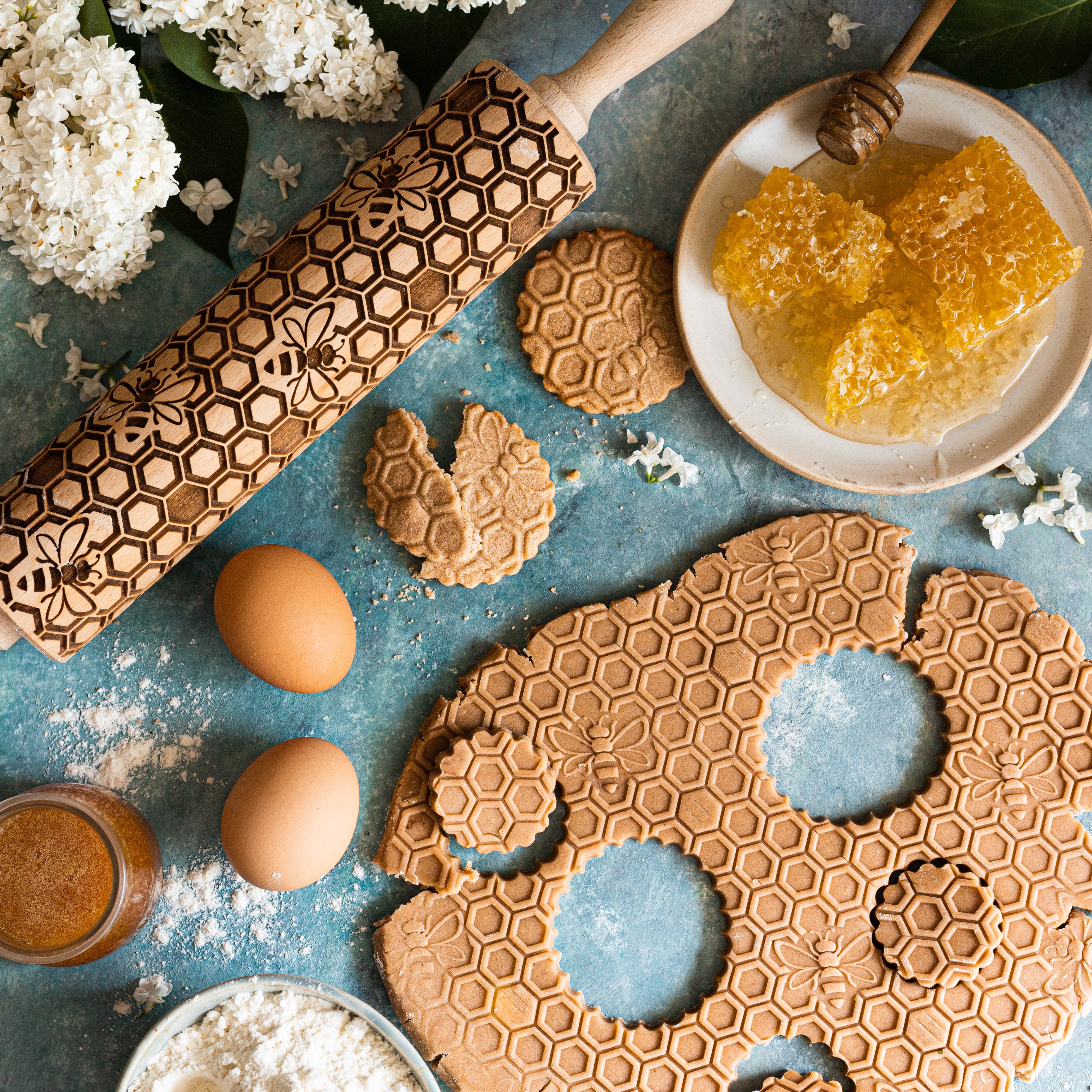 Honeycomb Rolling Pin