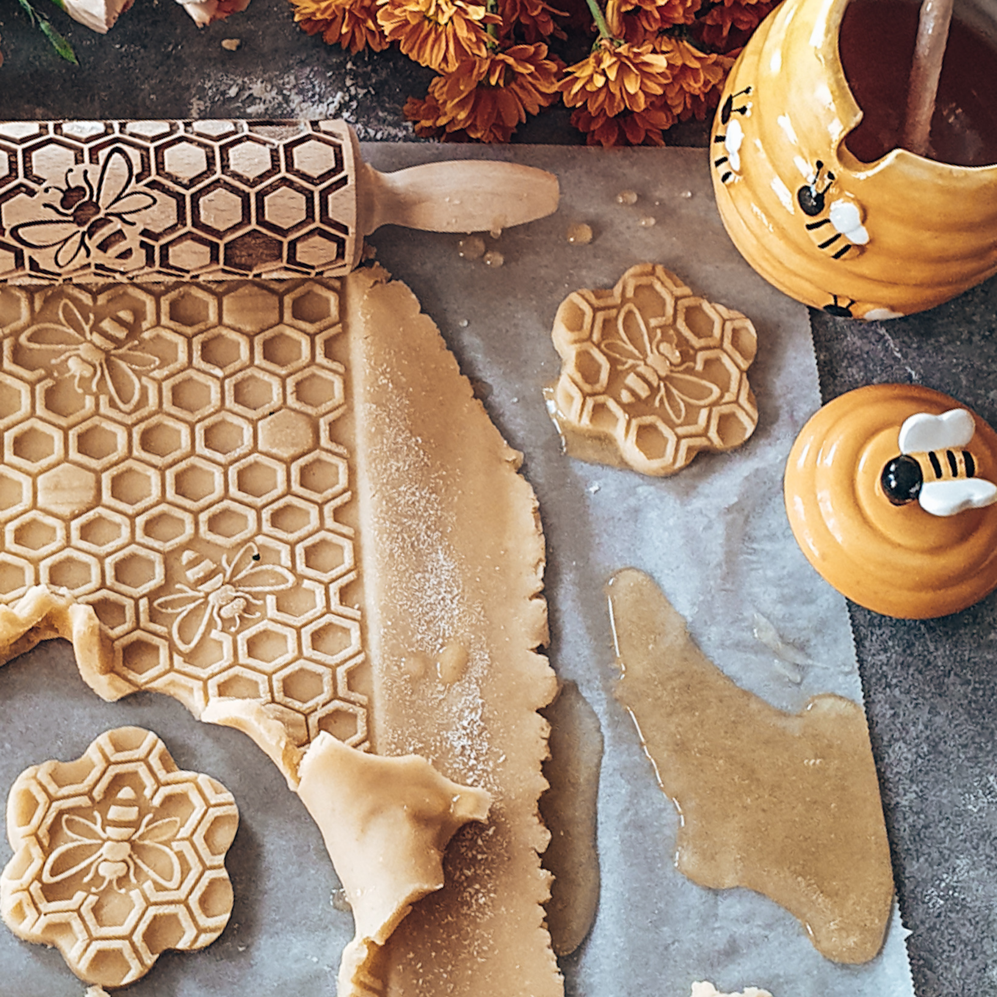 Honeycomb Rolling Pin