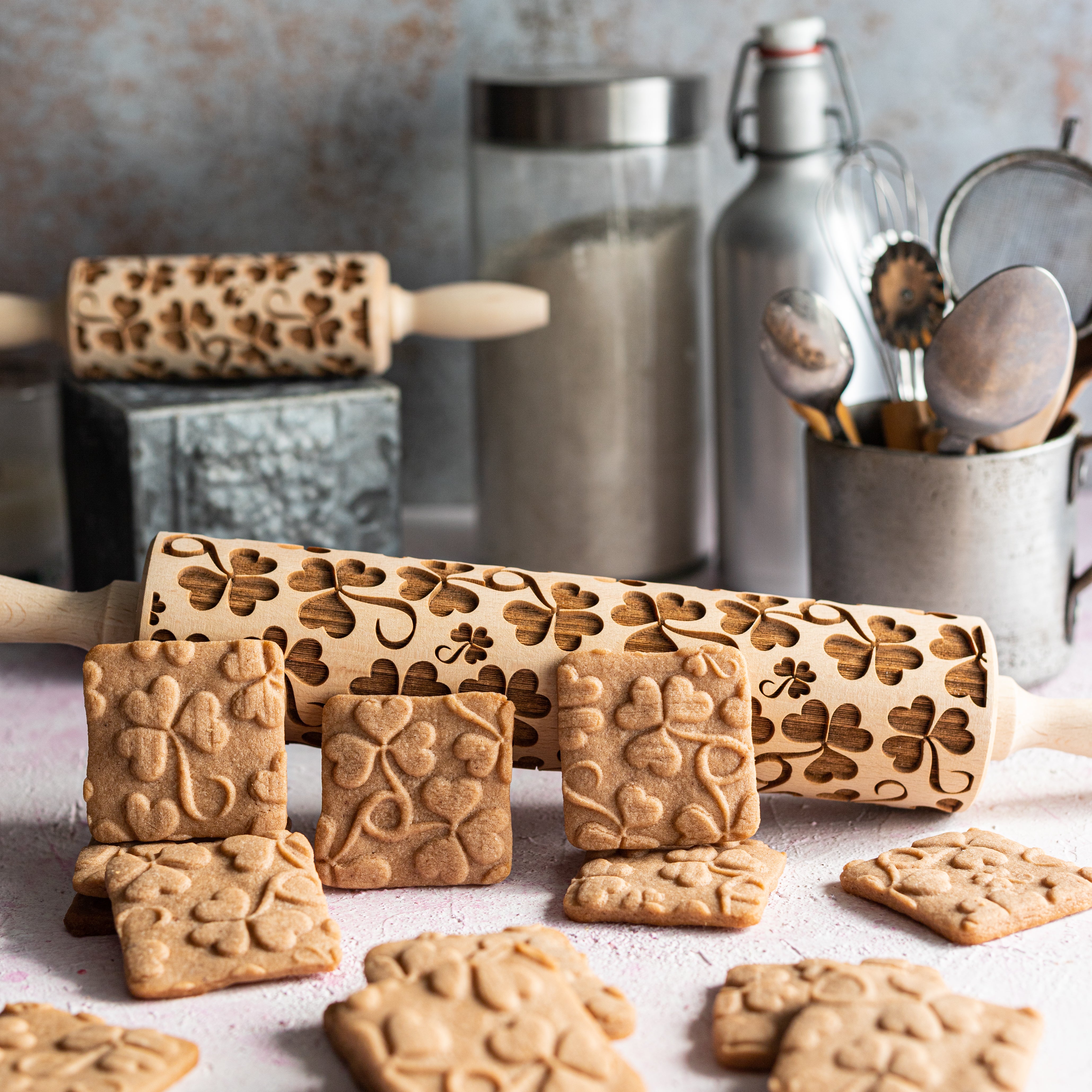 Clover Rolling Pin