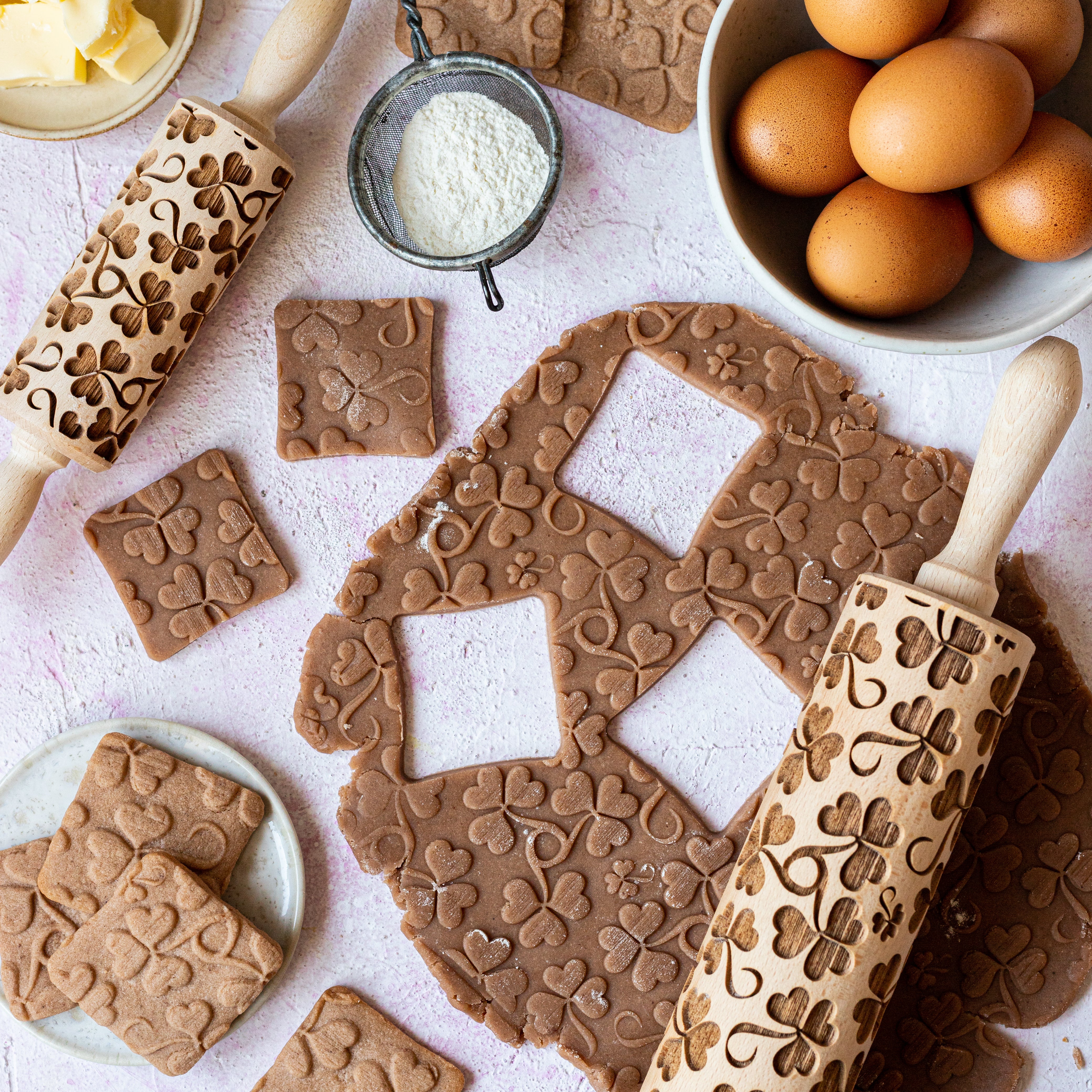 Clover Rolling Pin