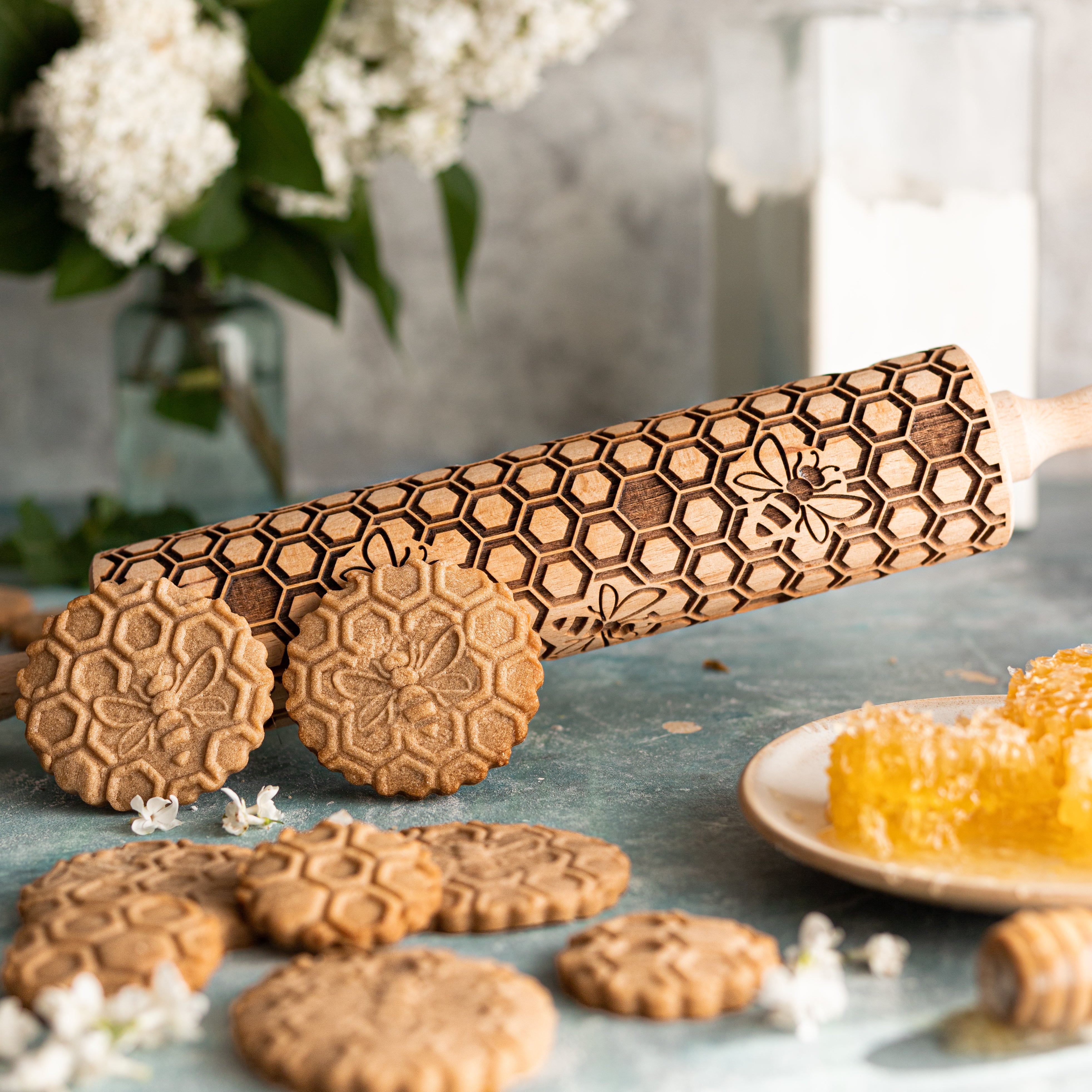 Honeycomb Rolling Pin
