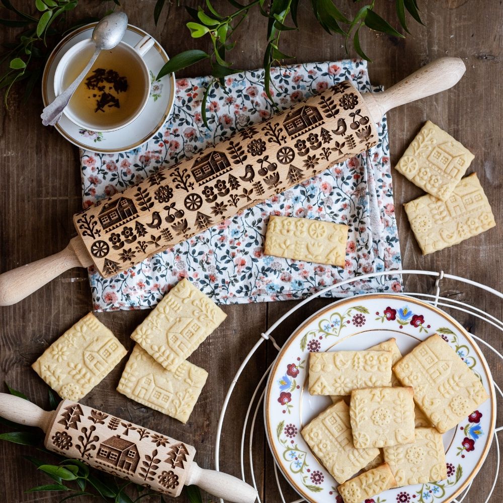 Cottage House Rolling Pin