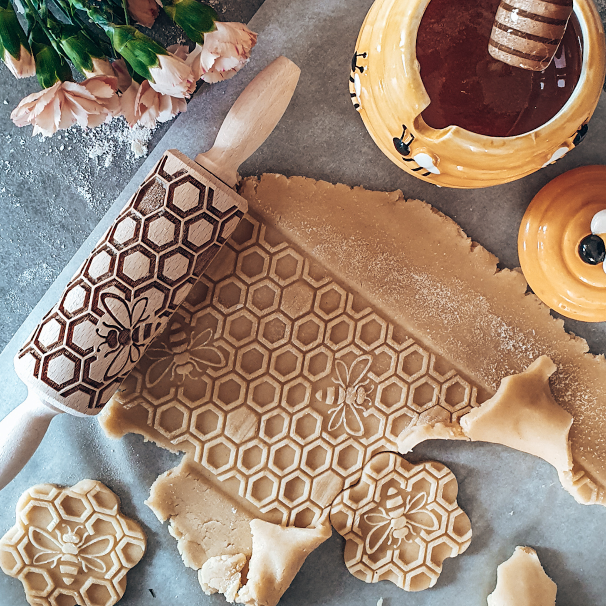 Honeycomb Rolling Pin