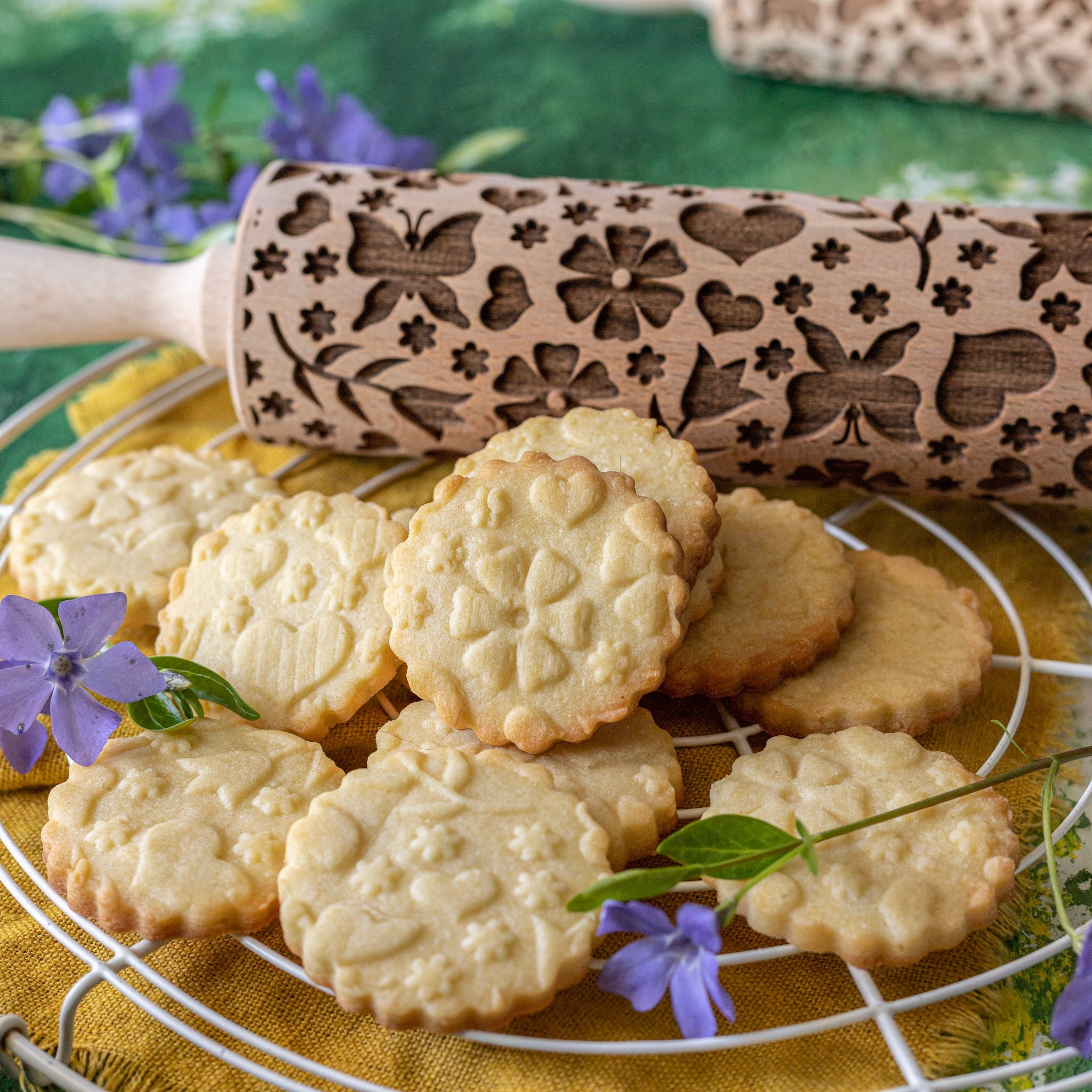 Summer Glade Rolling Pin