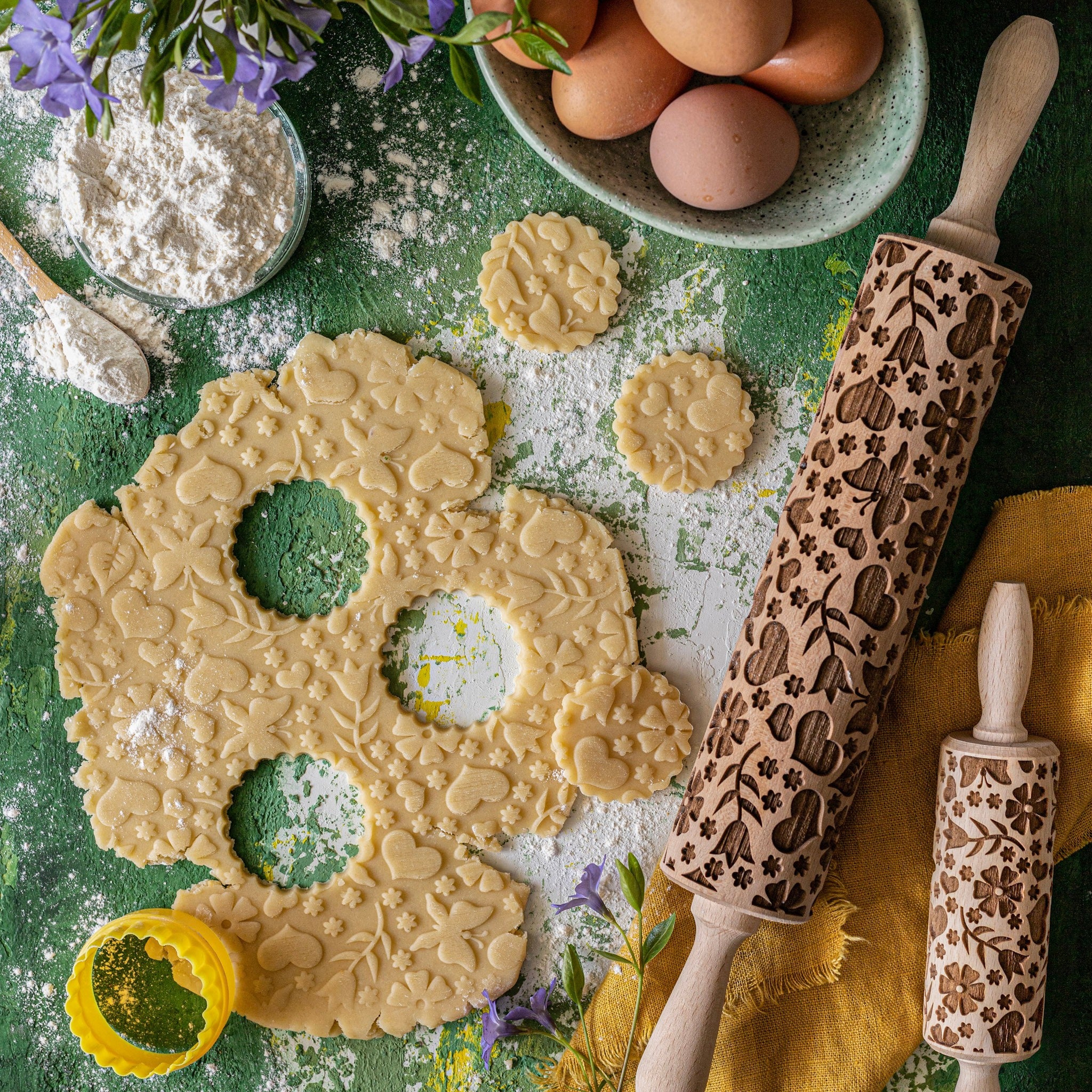 Summer Glade Rolling Pin