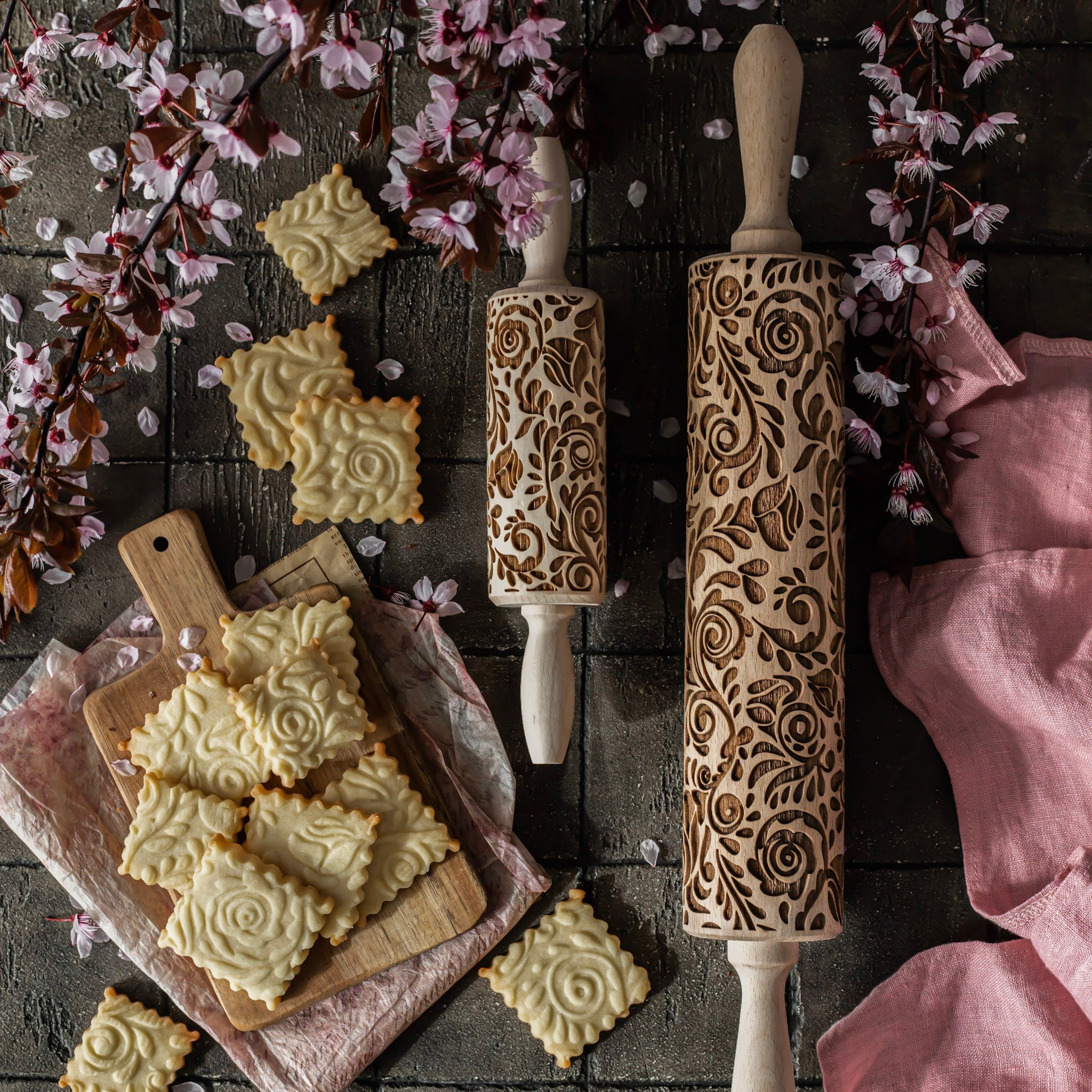 Enchandet Garden Rolling Pin
