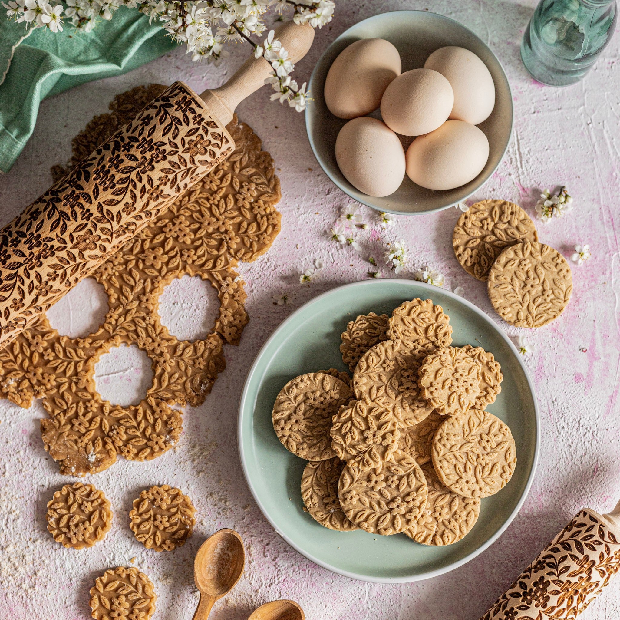 Spring Breeze Rolling Pin