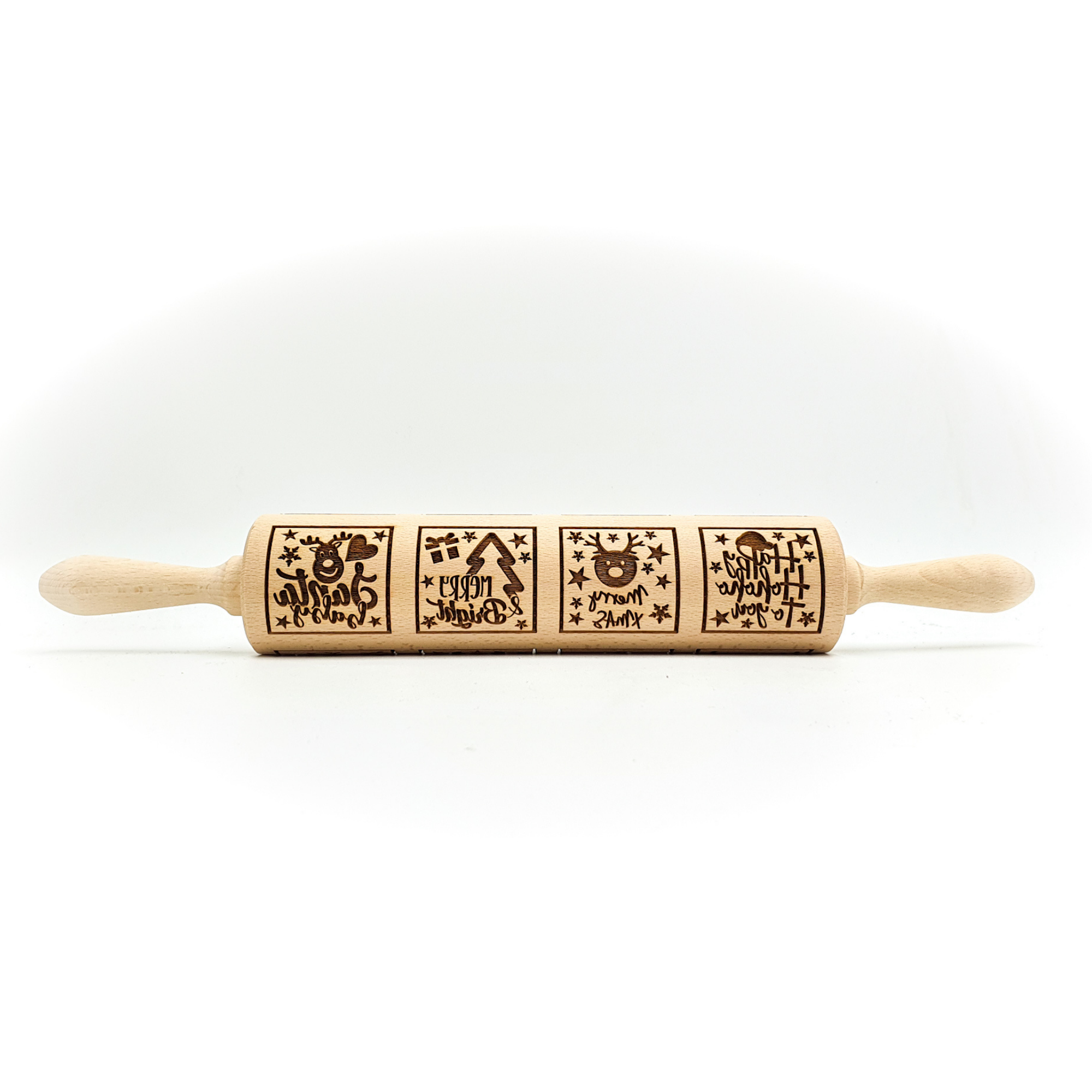 Christmas Square Rolling Pin