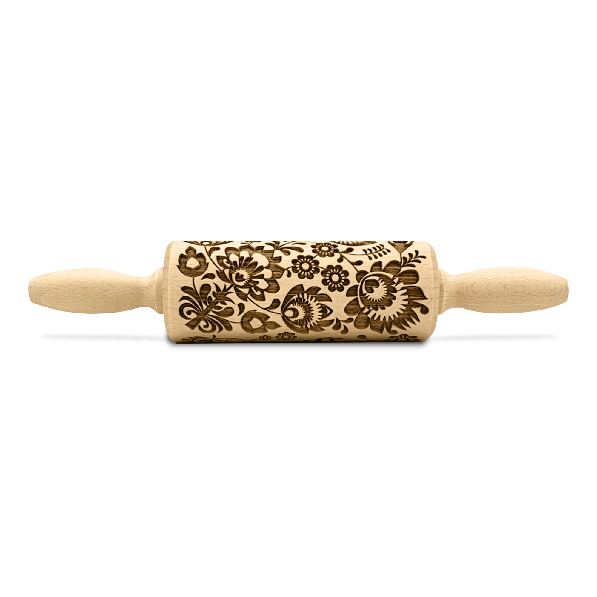 Folk Garden Rolling Pin