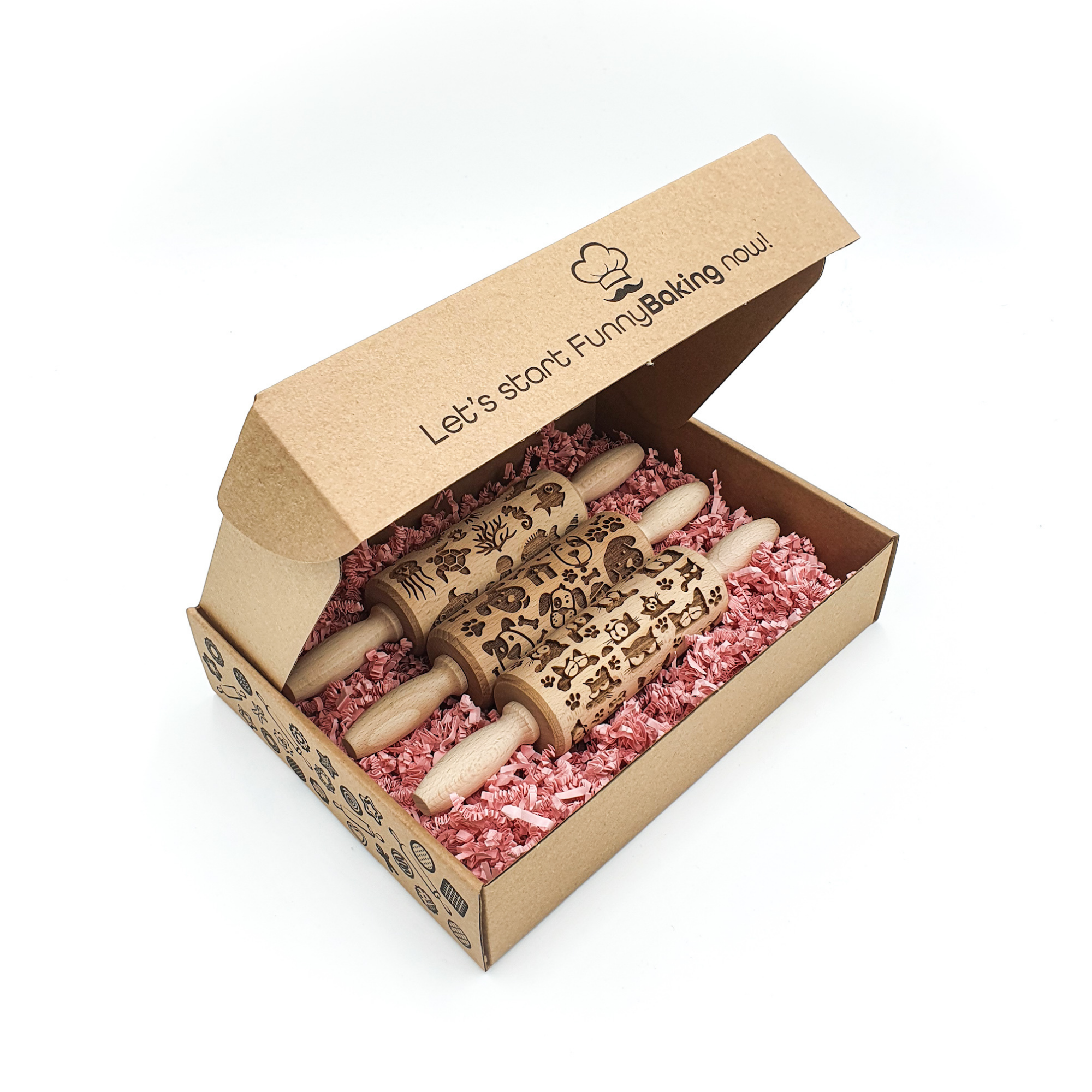 Ladybugs Rolling Pin